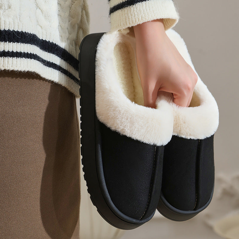 Womens Fashionable Platform Snow Boots