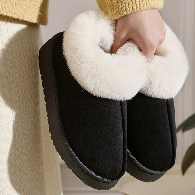 Womens Fashionable Platform Snow Boots